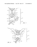 KNOTLESS SUTURE FIXATION DEVICE AND METHOD diagram and image