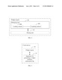 METHOD FOR GENERATING WIDGET ICON, APPARATUS FOR GENERATING WIDGET SUMMARY INFORMATION FILE, AND WIDGET ENGINE diagram and image