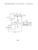 Process for separating carbon dioxide from flue gas using parallel carbon dioxide capture and sweep-based membrane separation steps diagram and image