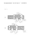 DEVICE AND METHOD TO DISPLAY FINGERBOARD OF MOBILE VIRTUAL GUITAR diagram and image