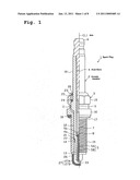 INSULATOR FOR SPARK PLUG, PROCESS FOR PRODUCING THE INSULATOR, SPARK PLUG, AND PROCESS FOR PRODUCING THE SPARK PLUG diagram and image