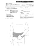 METHOD AND APPARATUS FOR THERAPEUTICALLY SUPPORTING THE ARM OF A PATIENT diagram and image