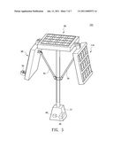 FOLDABLE SOLAR ENERGY APPARATUS diagram and image