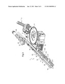 CAP TRANSFER UNIT HAVING A MOVABLE CAP PUSHER diagram and image