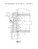 FROZEN CONFECTION MACHINE HAVING SIMULTANEOUS DISPENSING OF TWO FLAVORS WITH CLOG INHIBITING MECHANISM diagram and image