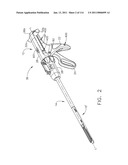 SURGICAL STAPLING APPARATUS WITH CONTROL FEATURES OPERABLE WITH ONE HAND diagram and image