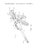 SURGICAL STAPLING APPARATUS WITH CONTROL FEATURES OPERABLE WITH ONE HAND diagram and image