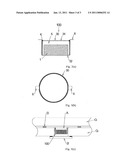 ENCAPSULATED GETTER ARRANGED IN VACUUM GLAZING diagram and image