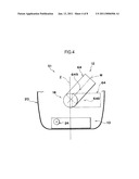 MOUNTING STRUCTURE OF KNEE AIRBAG DEVICE AND ELECTRIC POWER STEERING DRIVE MOTOR diagram and image