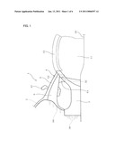 MOUNTING STRUCTURE FOR VEHICLE INTERIOR PARTS diagram and image