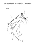 MOUNTING STRUCTURE FOR VEHICLE INTERIOR PARTS diagram and image