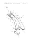 MOUNTING STRUCTURE FOR VEHICLE INTERIOR PARTS diagram and image