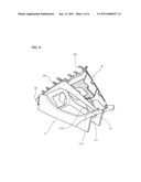 MOUNTING STRUCTURE FOR VEHICLE INTERIOR PARTS diagram and image