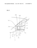 MOUNTING STRUCTURE FOR VEHICLE INTERIOR PARTS diagram and image