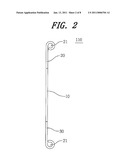 LEAD FRAME BY WIRE BINDING METHOD AND LED POWER LAMP USING SAME diagram and image