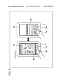 PORTABLE TERMINAL DEVICE, DISPLAY CONTROL METHOD, AND DISPLAY CONTROL PROGRAM diagram and image