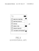 METHOD AND APPARATUS FOR SCROLLING IN PORTABLE TERMINAL diagram and image