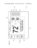 DISPLAY APPARATUS AND METHOD HAVING PARAMETER TOGGLE CAPABILITY FOR AN ENVIRONMENTAL CONTROL SYSTEM diagram and image