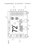 DISPLAY APPARATUS AND METHOD HAVING SCHEDULE TOGGLE CAPABILITY FOR AN ENVIRONMENTAL CONTROL SYSTEM diagram and image