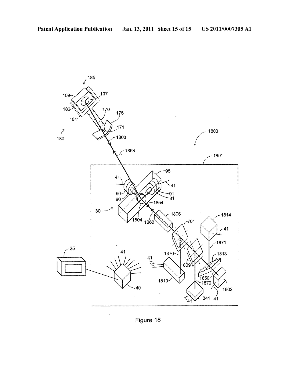 LASER-BASED COORDINATE MEASURING DEVICE AND LASER-BASED METHOD FOR MEASURING COORDINATES - diagram, schematic, and image 16