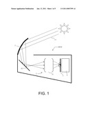 Head-up Display with Optical Combination Providing Protection Against Solar Illumination diagram and image