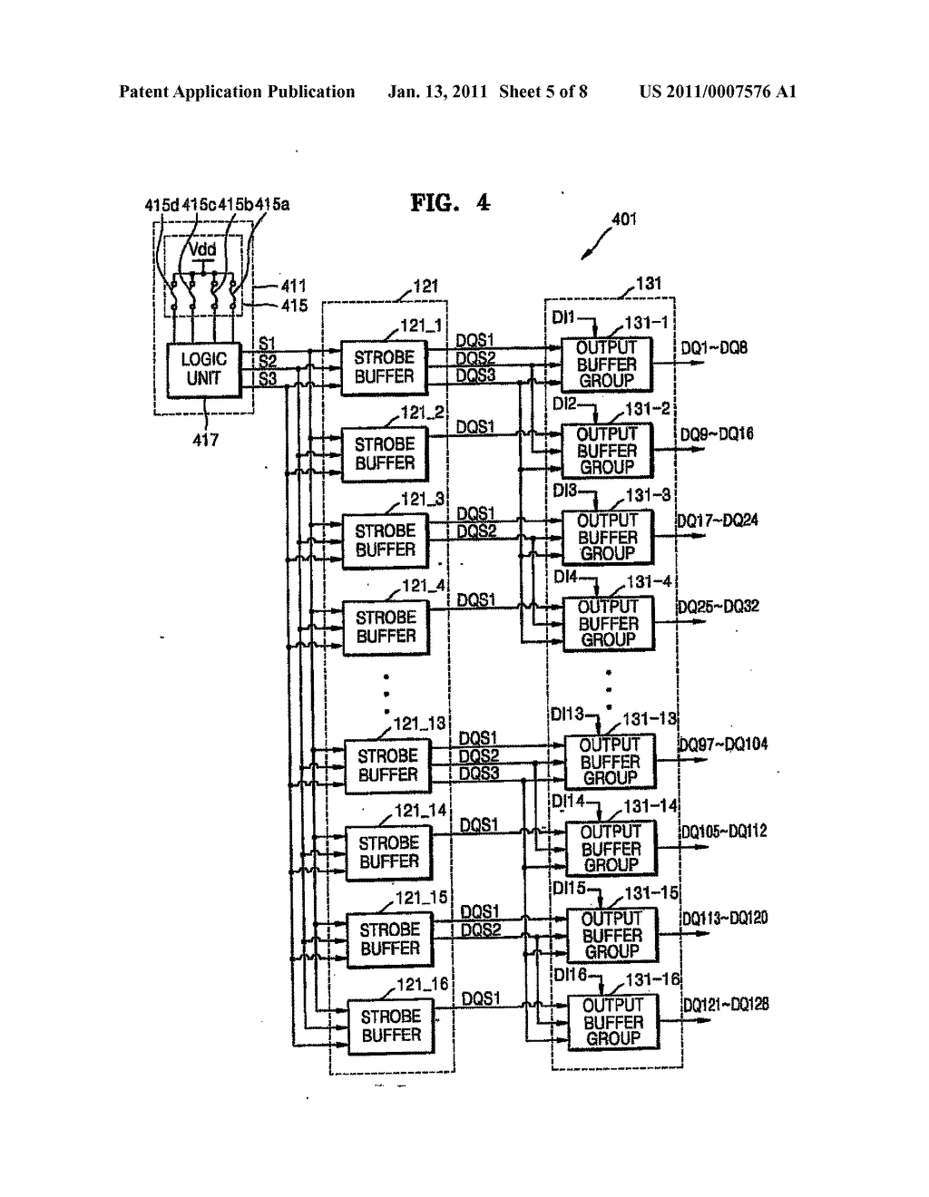 SYNCHRONOUS DYNAMIC RANDOM ACCESS MEMORY SEMICONDUCTOR DEVICE FOR CONTROLLING OUTPUT DATA - diagram, schematic, and image 06