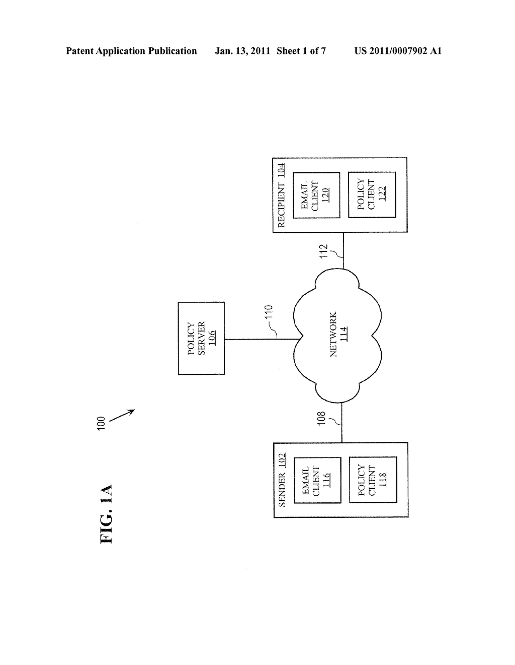 Approach for managing access to messages using encryption key management policies - diagram, schematic, and image 02