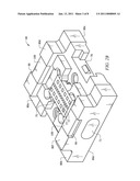 PARALLEL OPTICAL COMMUNICATIONS DEVICE HAVING WELDABLE INSERTS diagram and image