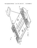 PARALLEL OPTICAL COMMUNICATIONS DEVICE HAVING WELDABLE INSERTS diagram and image