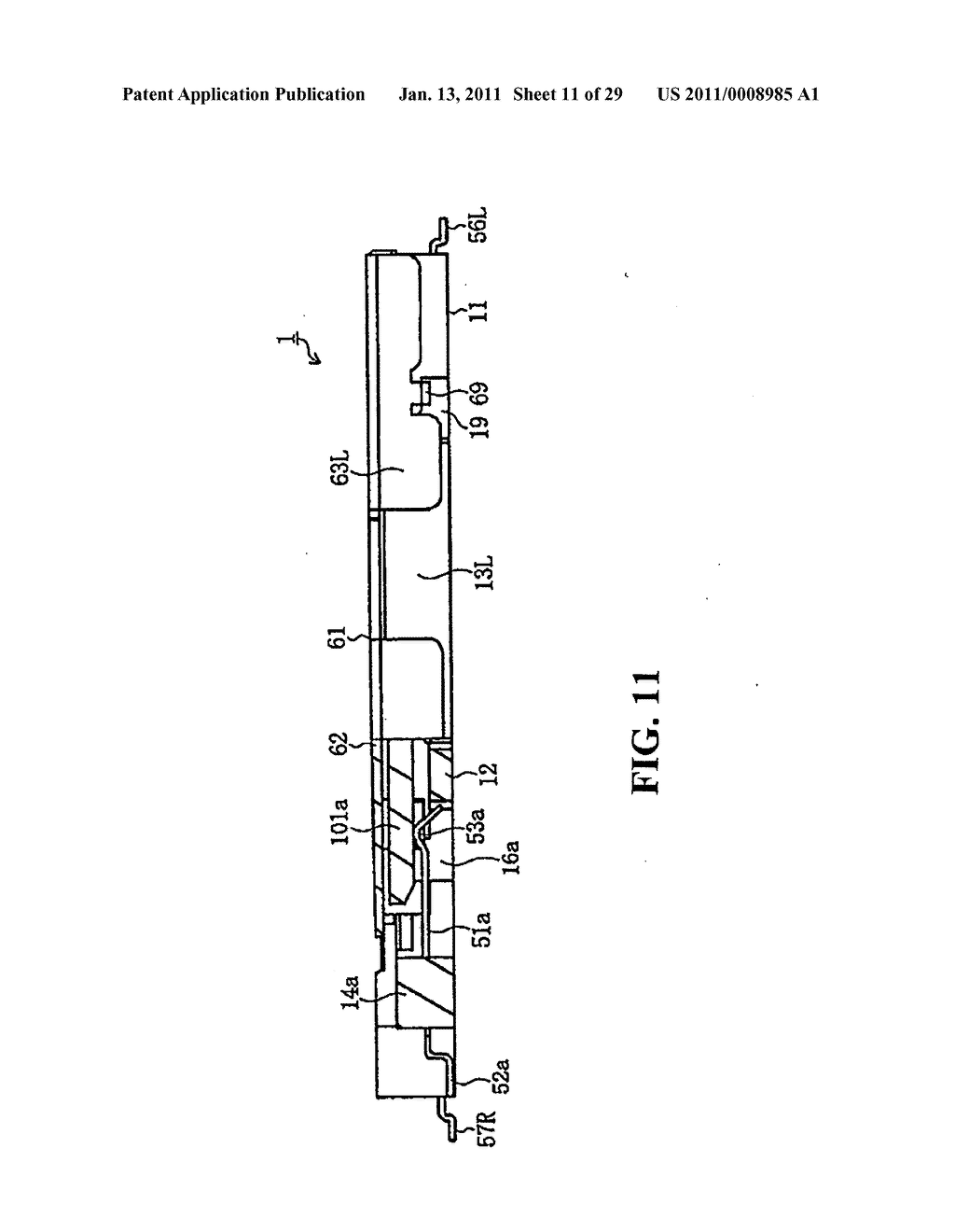 CARD CONNECTOR FOR RECEIVING MULTIPLE CARDS - diagram, schematic, and image 12