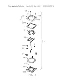 IC SOCKET HAVING A HOUSING PROVIDED WITH A REINFORCED PLATE TO SUPPORT A LATCH MEMBER diagram and image