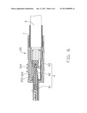 CABLE ASSEMBLY WITH LATCHING MEMBER diagram and image