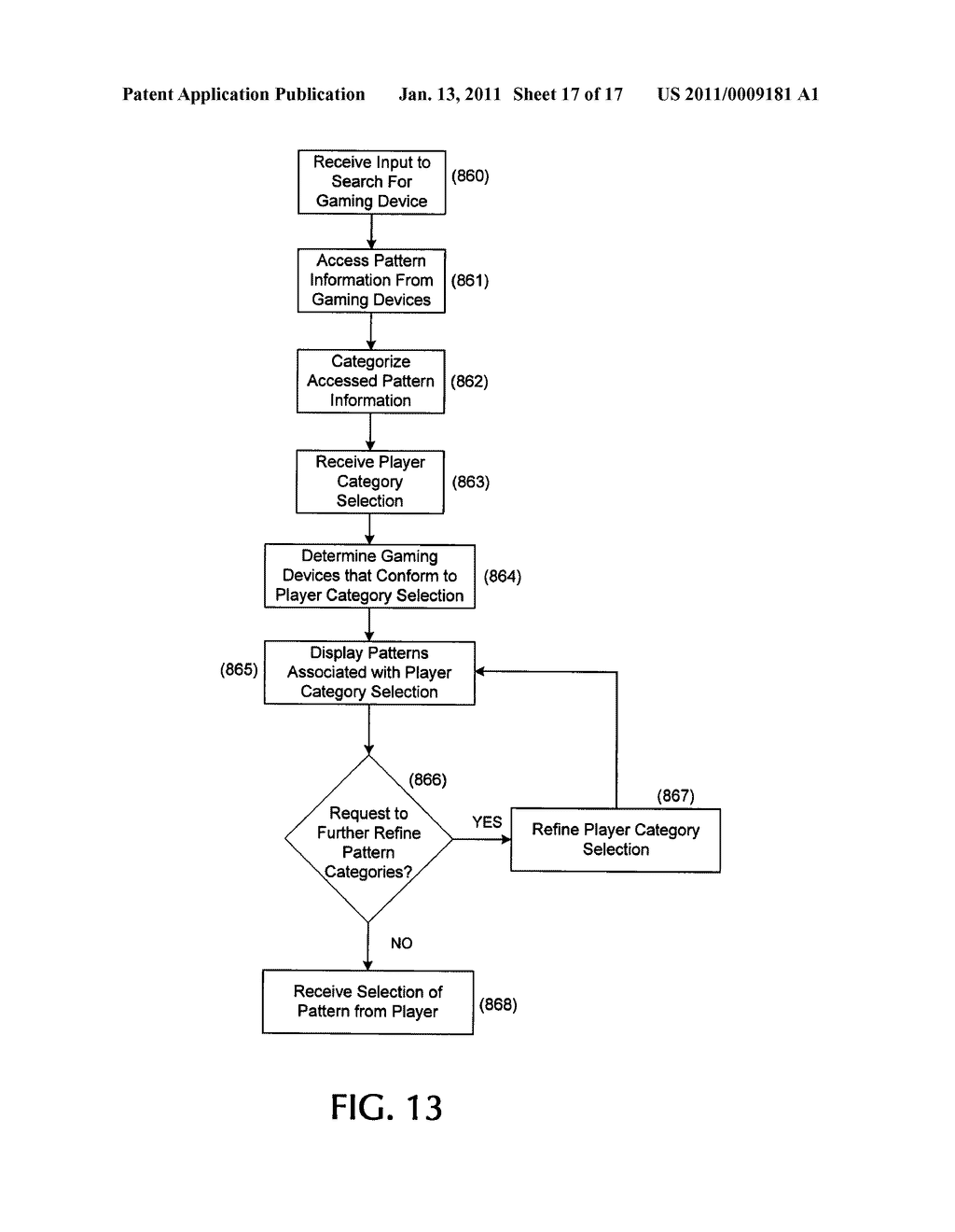 METHOD OF SEARCHING FOR GAMING DEVICE DISPLAY - diagram, schematic, and image 18