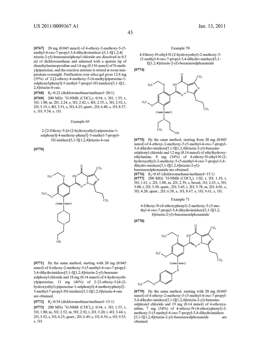 2-PHENYL SUBSTITUTED IMIDAZOTRIAZINONES AS PHOSPHODIESTERASE INHIBITORS - diagram, schematic, and image 44