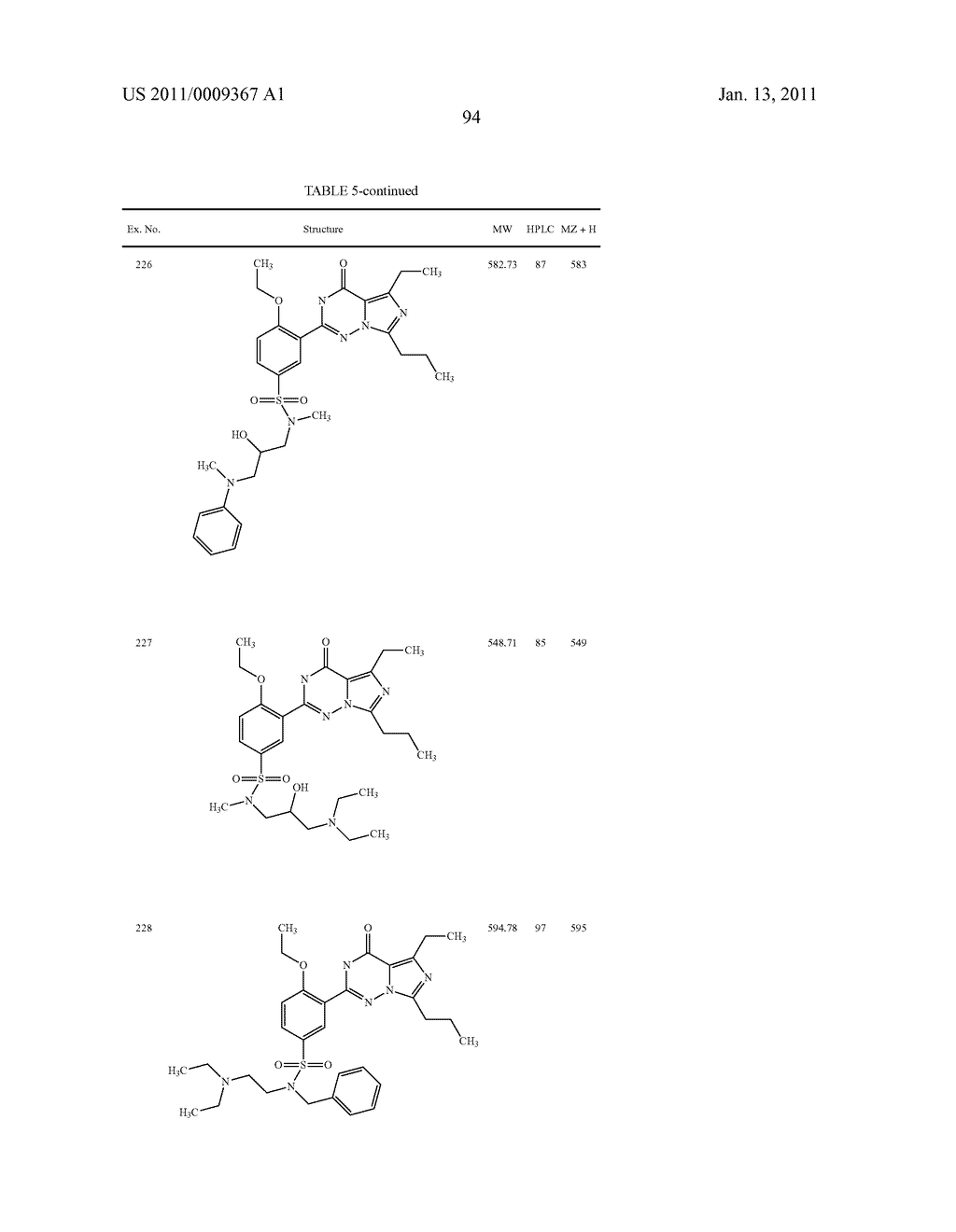 2-PHENYL SUBSTITUTED IMIDAZOTRIAZINONES AS PHOSPHODIESTERASE INHIBITORS - diagram, schematic, and image 95