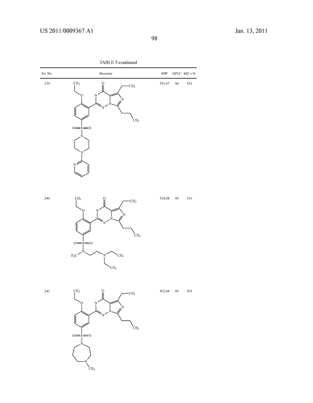 2-PHENYL SUBSTITUTED IMIDAZOTRIAZINONES AS PHOSPHODIESTERASE INHIBITORS - diagram, schematic, and image 99