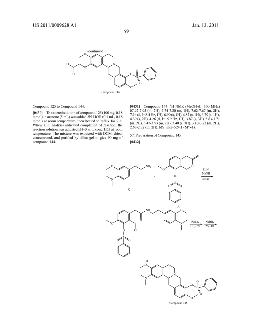 Compounds and Compositions for Modulating Lipid Levels and Methods of Preparing Same - diagram, schematic, and image 69