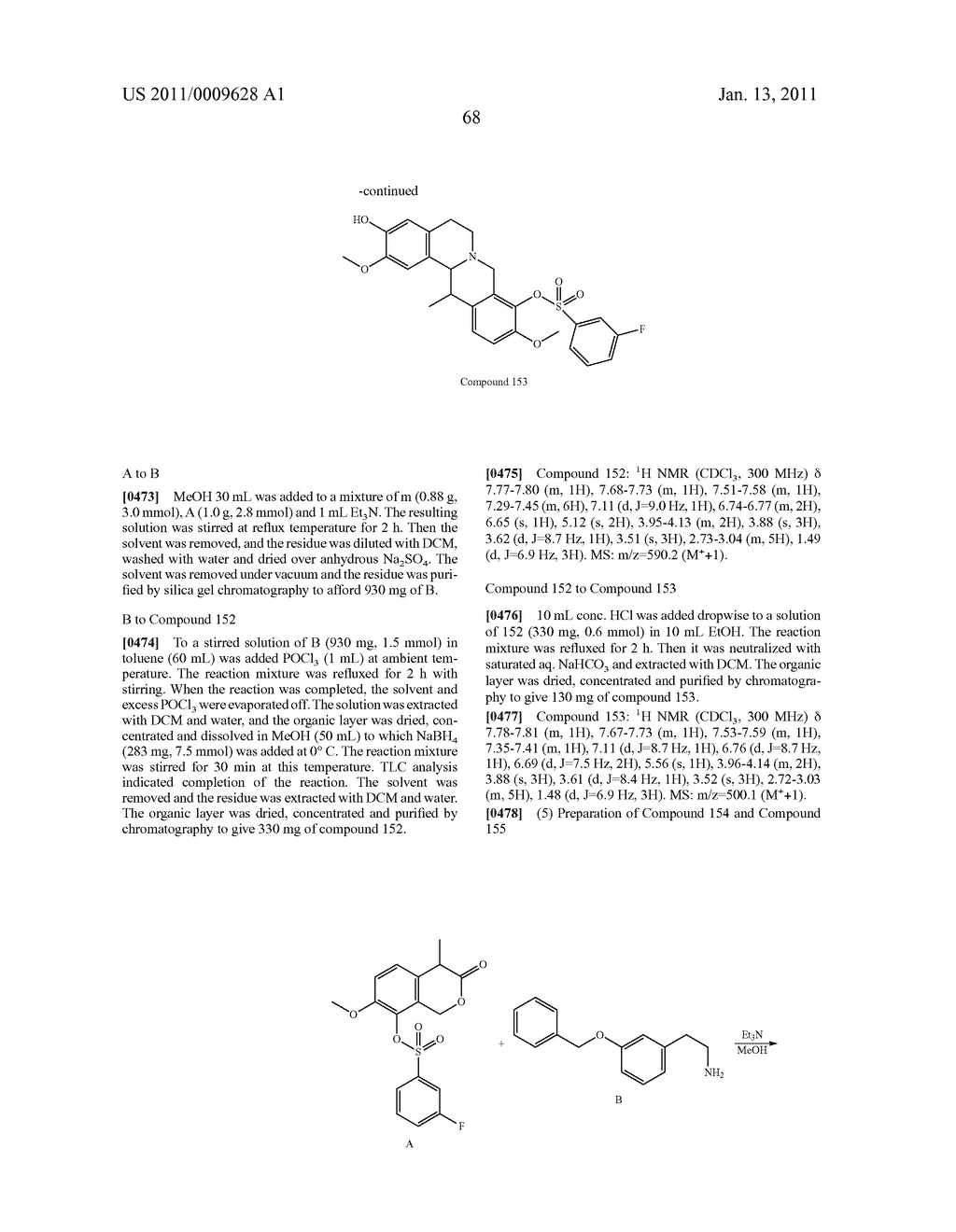 Compounds and Compositions for Modulating Lipid Levels and Methods of Preparing Same - diagram, schematic, and image 78