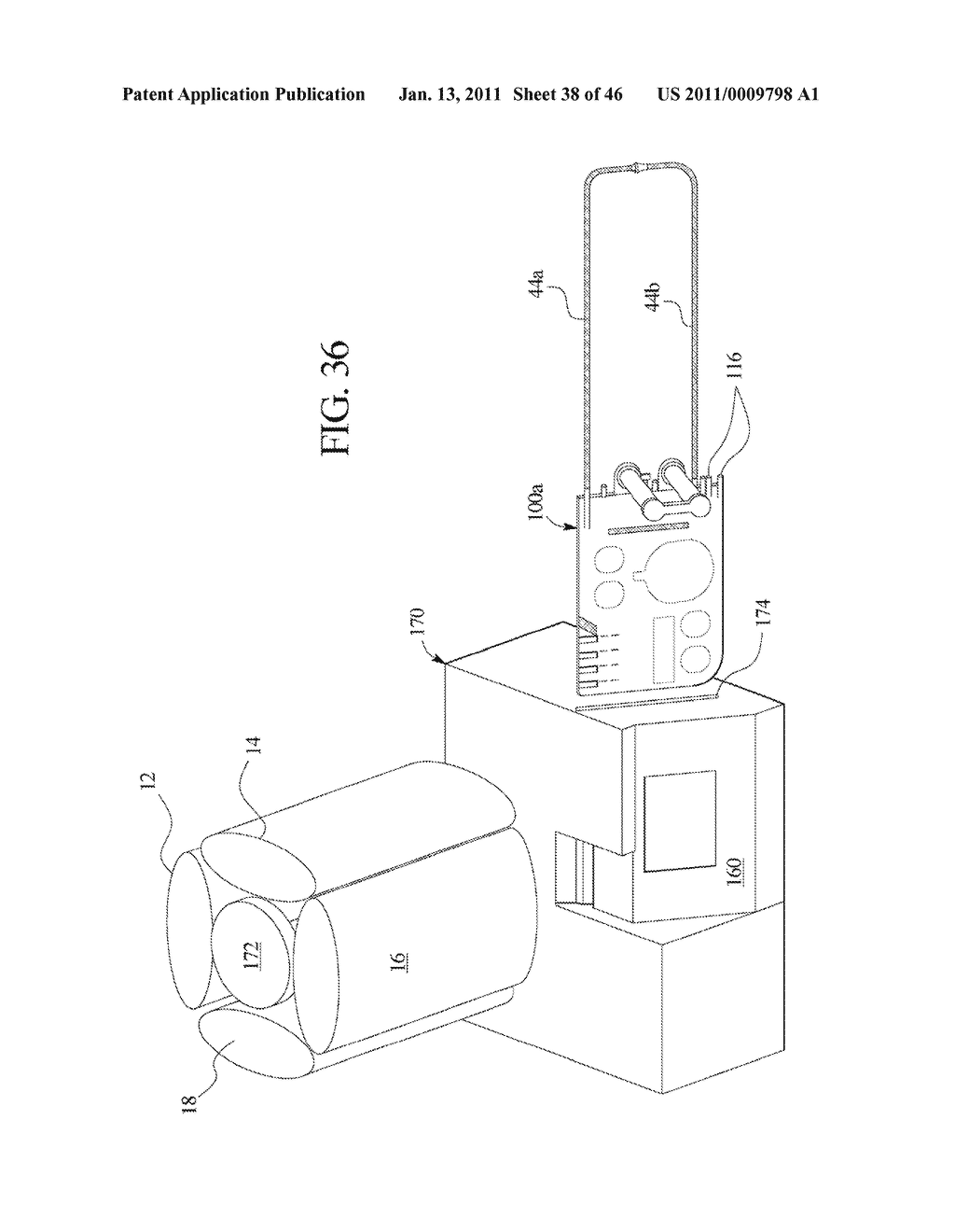 RENAL THERAPY SYSTEM HAVING PUMP REVERSING FLUID CONTROL - diagram, schematic, and image 39