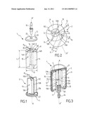 IMPLANTABLE SITE WITH SCREEN ENGAGING IN THE SEPTUM diagram and image