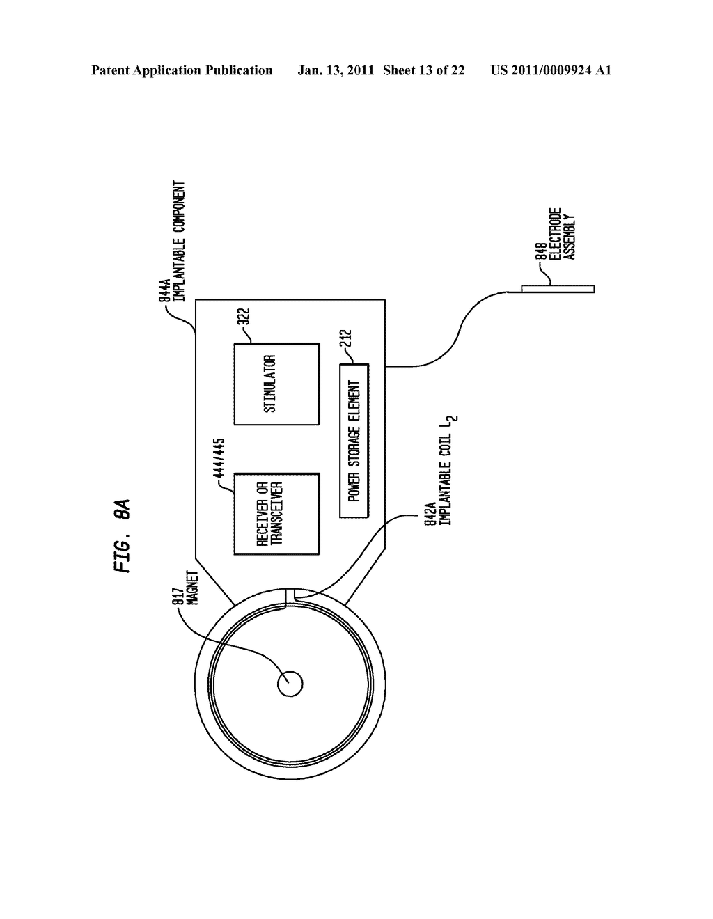 VARYING THE EFFECTIVE COIL AREA FOR AN INDUCTIVE TRANSCUTANEOUS POWER LINK - diagram, schematic, and image 14