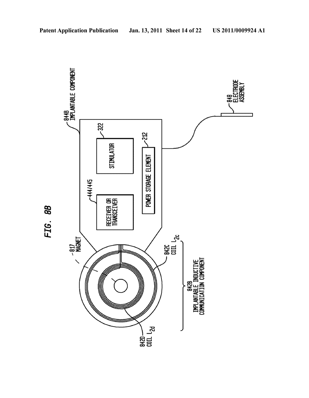 VARYING THE EFFECTIVE COIL AREA FOR AN INDUCTIVE TRANSCUTANEOUS POWER LINK - diagram, schematic, and image 15