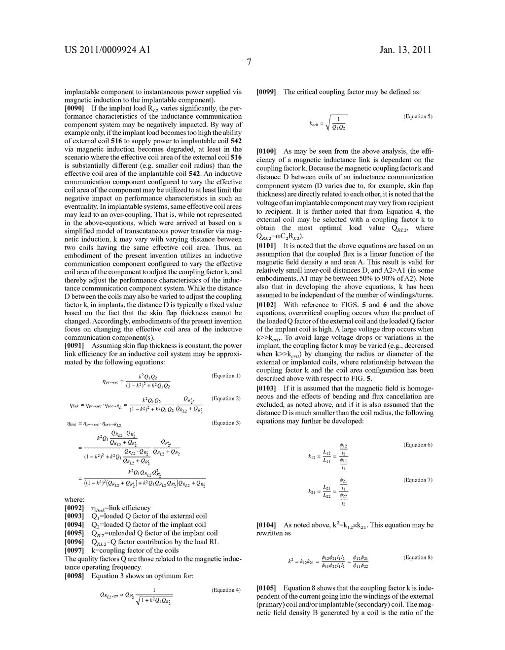 VARYING THE EFFECTIVE COIL AREA FOR AN INDUCTIVE TRANSCUTANEOUS POWER LINK - diagram, schematic, and image 30