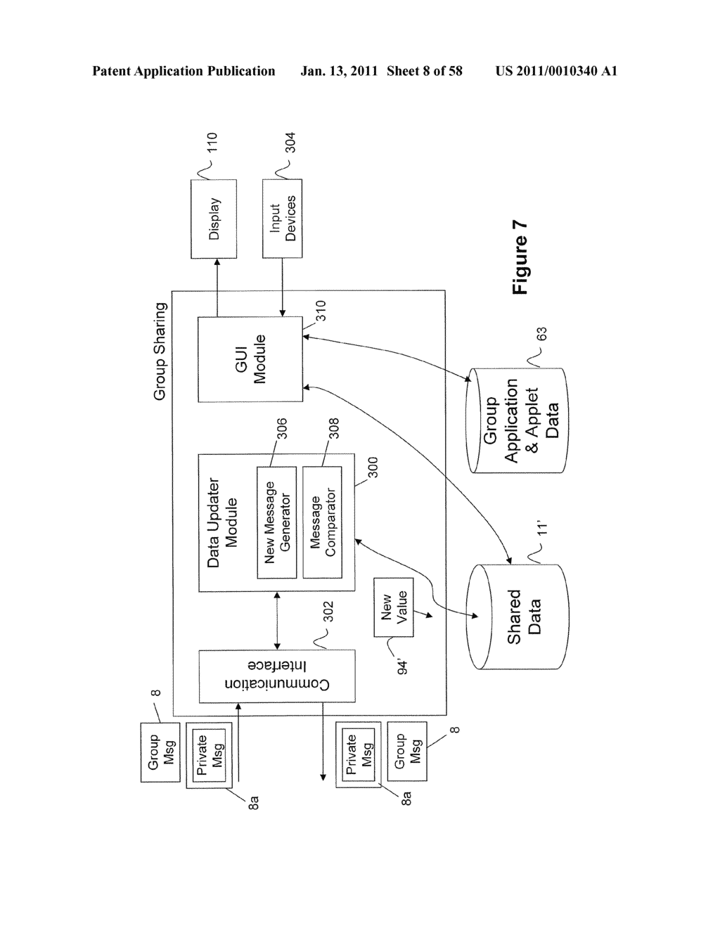 System and Method for Managing Items in a List Shared by a Group of Mobile Devices - diagram, schematic, and image 09