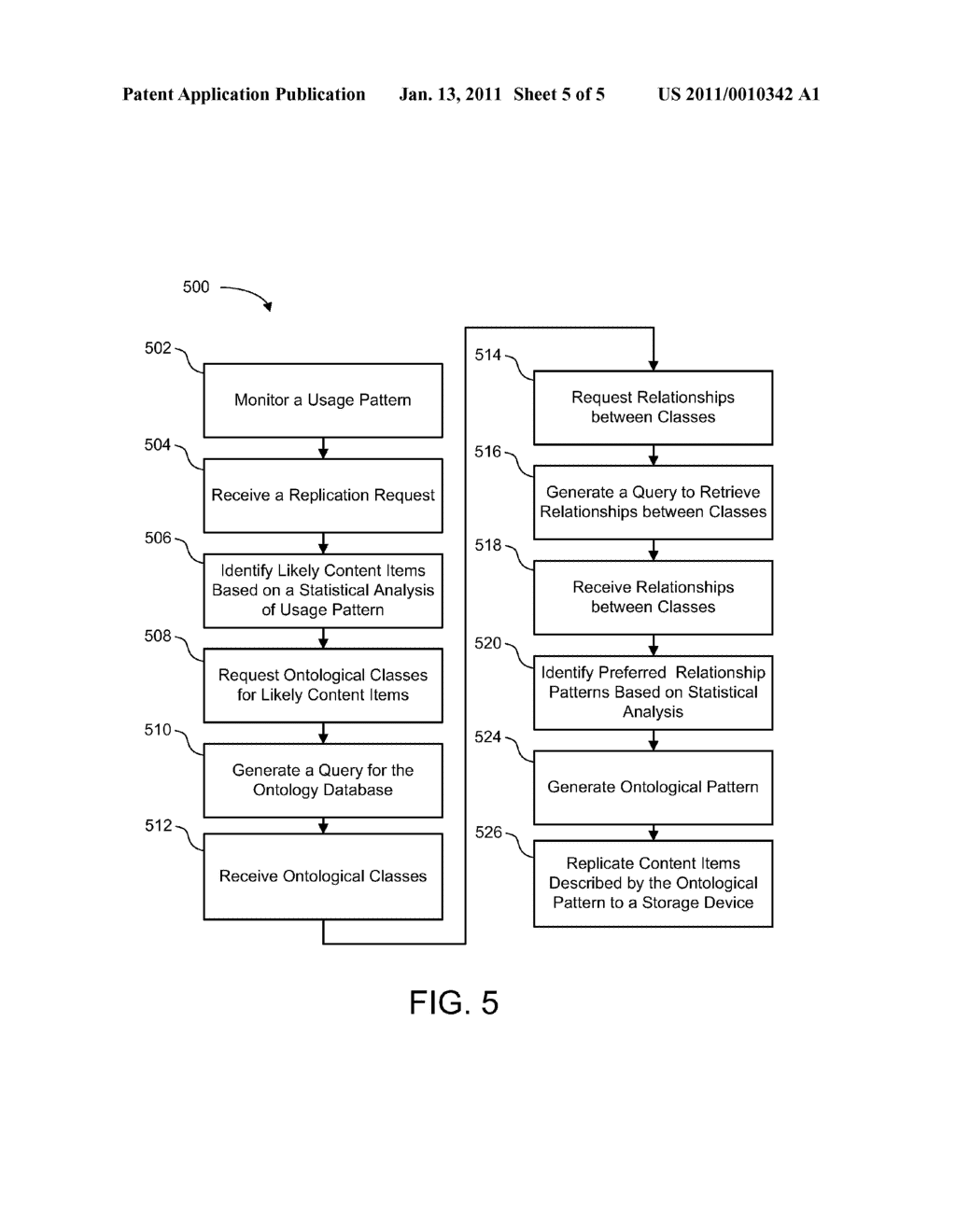 SYSTEM, METHOD, AND APPARATUS FOR REPLICATING A PORTION OF A CONTENT REPOSITORY USING BEHAVIORAL PATTERNS - diagram, schematic, and image 06