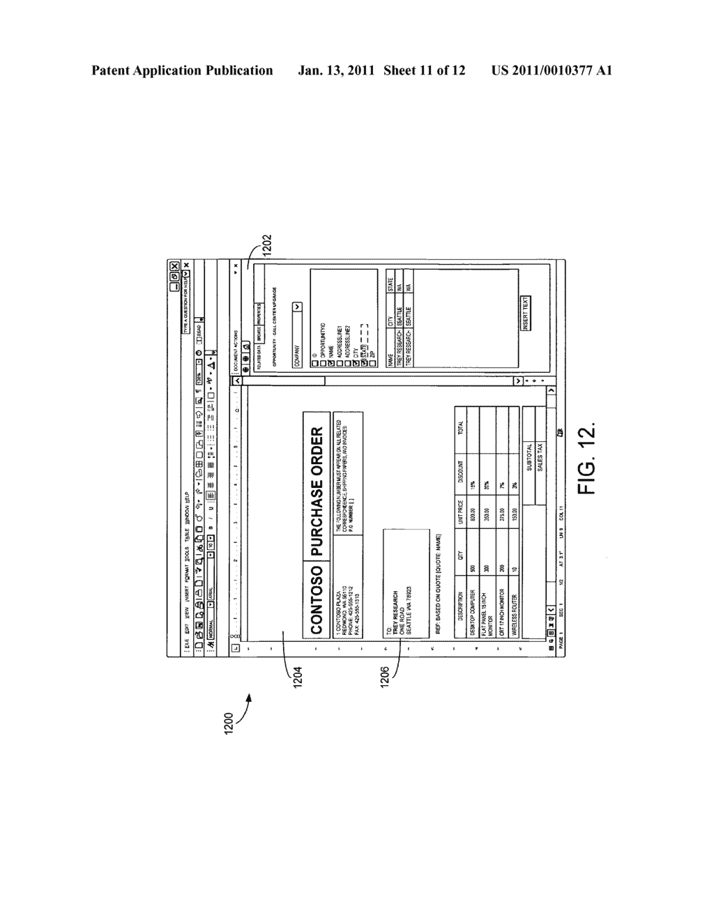 INTEGRATING LINE-OF-BUSINESS APPLICATION DATA WITH DOCUMENTS - diagram, schematic, and image 12