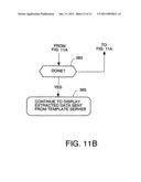 System for speeding up web site use using task workflow templates for filtration and extraction diagram and image