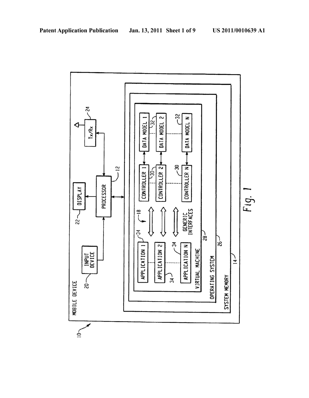 SYSTEM AND METHOD FOR AN EXTENDABLE MOBILE COMMUNICATIONS DEVICE USER INTERFACE - diagram, schematic, and image 02
