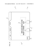 DISPLAY APPARATUS AND METHOD HAVING TABBED USER INTERFACE FOR AN ENVIRONMENTAL CONTROL SYSTEM diagram and image