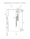 DISPLAY APPARATUS AND METHOD HAVING TABBED USER INTERFACE FOR AN ENVIRONMENTAL CONTROL SYSTEM diagram and image